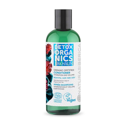 Natura Siberica - *Detox Organics* - Acondicionador hidratante y volumizante