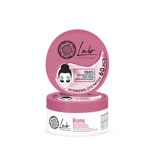 Natura Siberica - *Lab Biome* - Parches para el contorno de ojos anti-ojeras e hinchazón