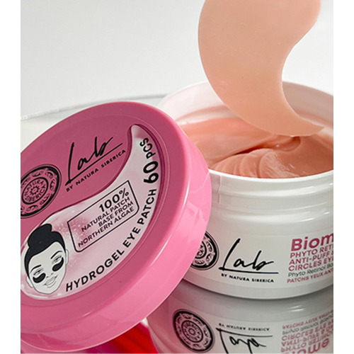 Natura Siberica - *Lab Biome* - Parches para el contorno de ojos anti-ojeras e hinchazón