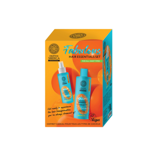 Natura Siberica - Set Oblepikha champú + sérum Fabulous hair set - Para todo tipo de cabellos