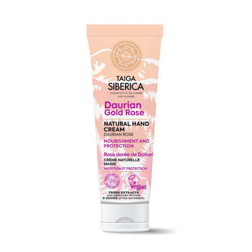 Natura Siberica - *Taiga Siberica* - Crema de manos natural - Rosa daúrica