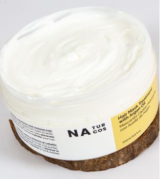 Naturcos - Mascarilla Capilar Hidratante con Aceite de Argán 200ml