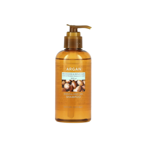 Nature Republic - Champú reparador para cabellos dañados Argan Essential