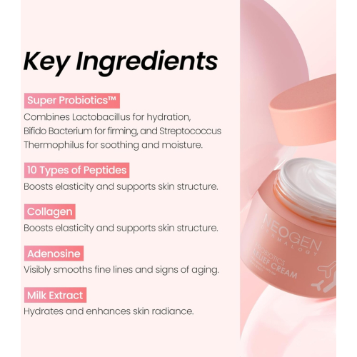 Neogen - Crema facial calmante Dermalogy Probiotics Relief