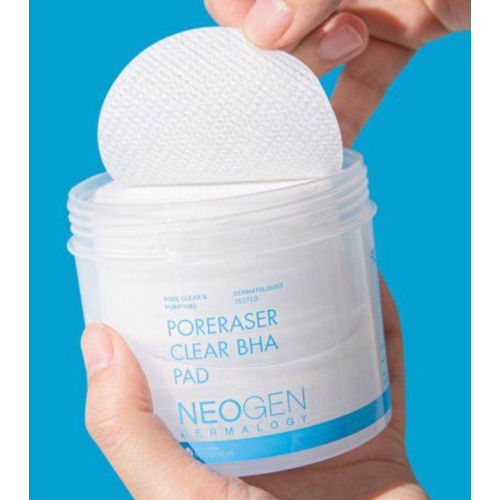 Neogen - Tónico facial exfoliante con BHA en formato pads - Dermalogy Poreraser Clear Bha Pad