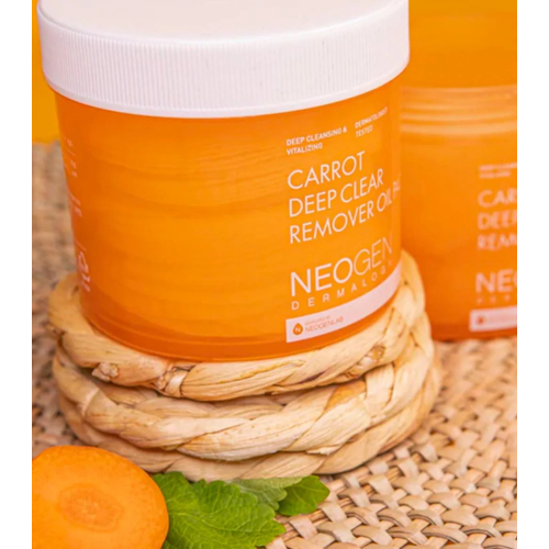 Neogen - Tónico facial exfoliante en formato pads - Carrot Deep Clear Oil Pad
