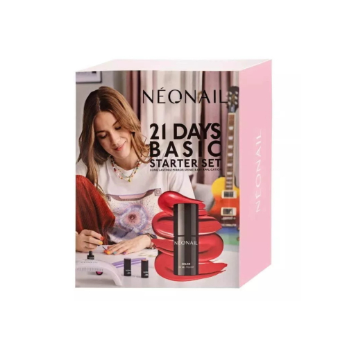 NeoNail - Kit para manicura Starter Set 21 Days Basic - 1 color