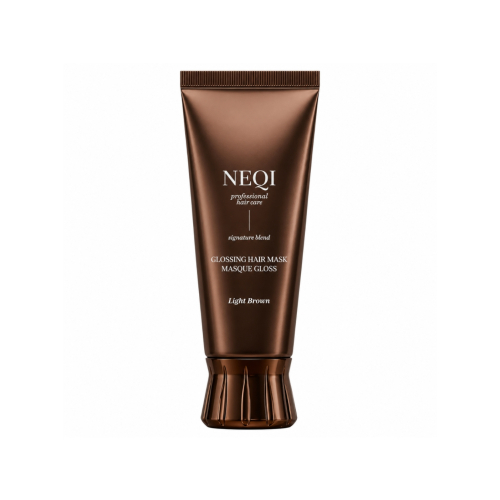 NEQI - *Glossing Hair* - Mascarilla capilar - Light Brown