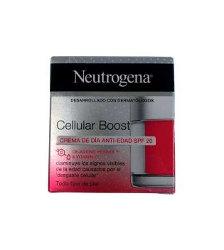 Neutrogena - Crema de día antiedad SPF20 Cellular Boost