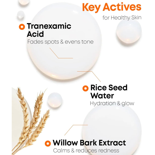 Nineless - *Mela-Pro* - Tónico facial de arroz y TXA MELA-PRO