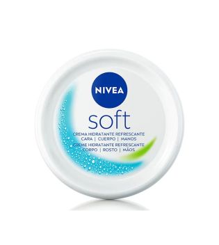 Nivea - Crema hidratante intensiva Soft 375ml - Rostro, cuerpo y manos