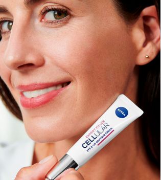 Nivea - Crema para el contorno de ojos y labios antiedad reafirmante Cellular Expert Filler