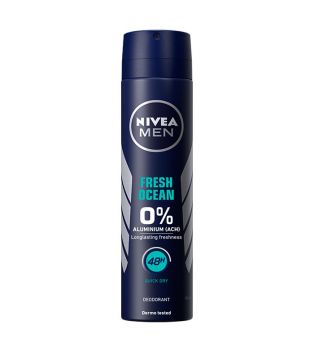 Nivea Men - Desodorante spray sin aluminio Fresh Ocean