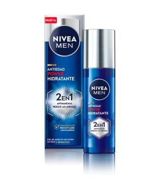 Nivea Men - Crema hidratante facial antiedad y antimanchas 2 en 1 SPF30