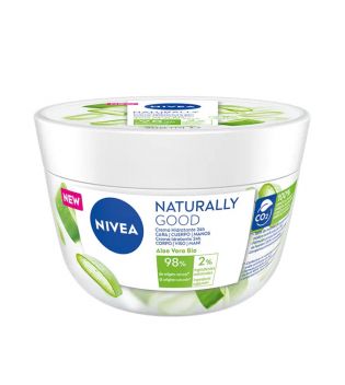 Nivea - *Naturally Good* - Crema hidratante 24h Aloe Vera