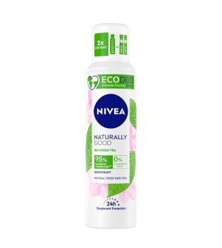 Nivea - *Naturally Good* - Desodorante spray Bio Té verde