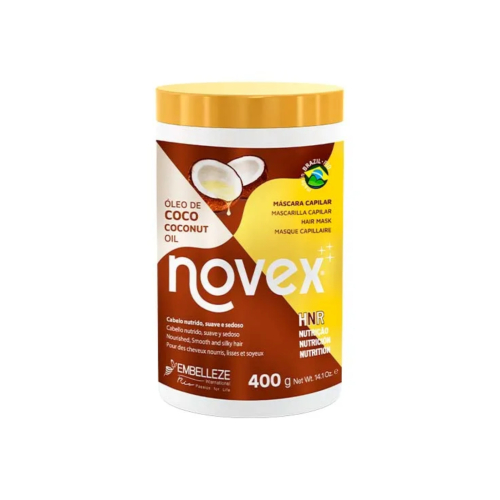 Novex - *Coconut Oil* - Mascarilla capilar cabello nutrido, suave y sedoso 400g