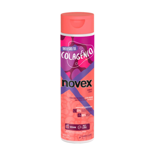 Novex - *Collagen Infusion* - Champú para cabellos porosos y sin brillo