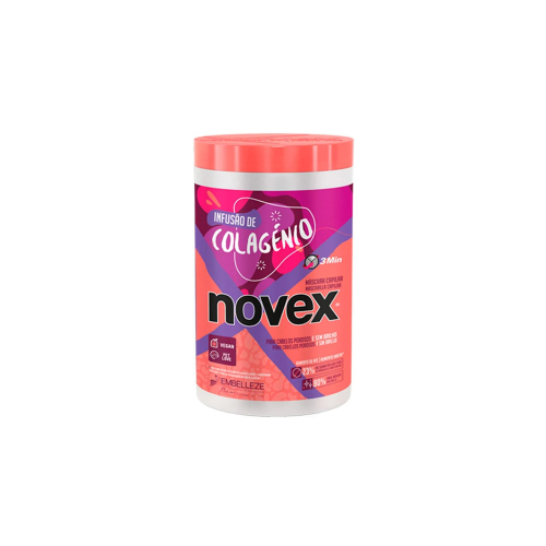 Novex - *Collagen Infusion* - Mascarilla capilar para cabellos porosos y sin brillo 400g