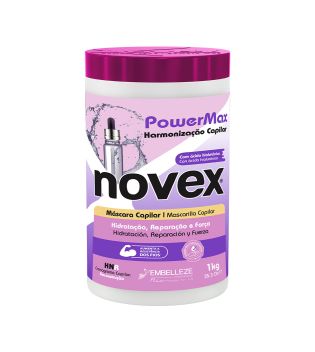 Novex - *PowerMax* -  Mascarilla capilar 1 kg - Hidratación, reparación y fuerza
