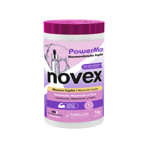 Novex - *PowerMax* -  Mascarilla capilar 1 kg - Hidratación, reparación y fuerza