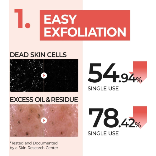 Numbuzin - Almohadillas con tónico No. 4 Pore Zero Peeled Egg