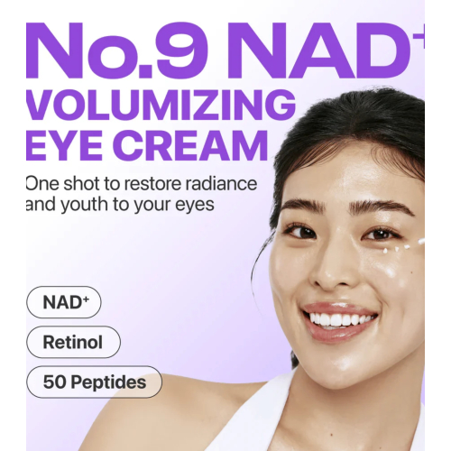 Numbuzin - Crema contorno de ojos No.9 NAD+ Retinol Volumetox