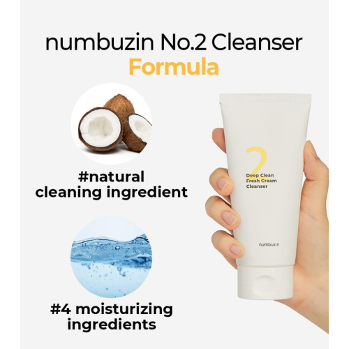Numbuzin - Espuma limpiadora No.2 Deep Clean Fresh