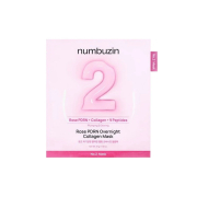 Numbuzin - Mascarilla facial de noche No.2 Rose PDRN Overnight Collagen