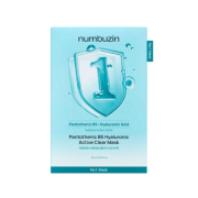 Numbuzin - Mascarilla facial hidratante No.1 Pantothenic B5 Hyaluronic Active Clear