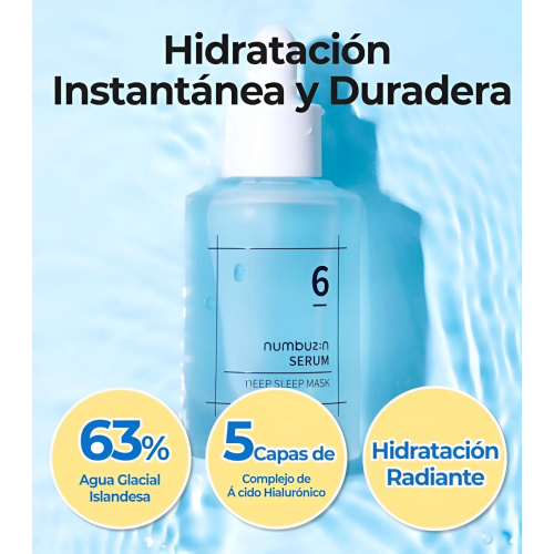 Numbuzin - Sérum de noche No.6 Deep Sleep Mask