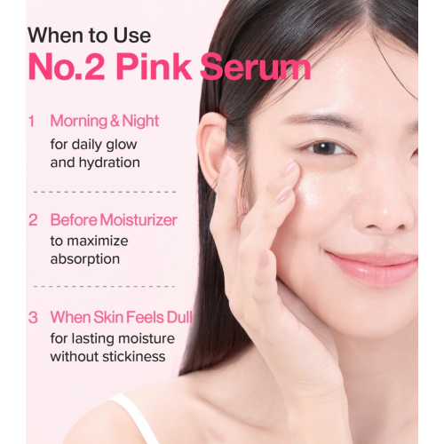 Numbuzin - Sérum rellenador No.2 Rose PDRN Collagen Plumping