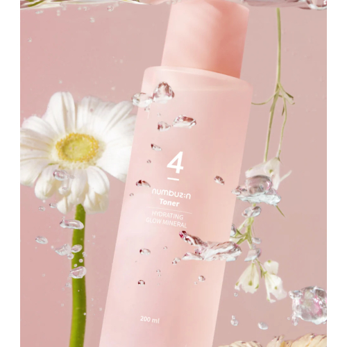 Numbuzin - Tónico hidratante No.4 Hydrating Glow Mineral