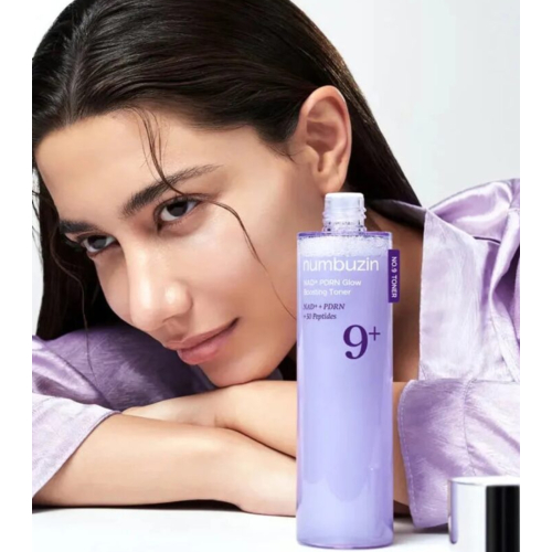 Numbuzin - Tónico iluminador No.9 NAD+ PDRN Glow