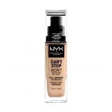 Nyx Professional Makeup - Base de maquillaje fluida Can't Stop won't Stop - CSWSF07: Buff