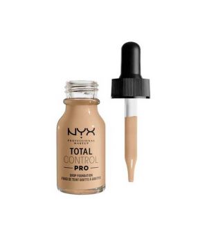 Nyx Professional Makeup - Base de maquillaje fluida Total Control Pro - Buff