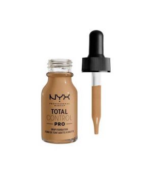 Nyx Professional Makeup - Base de maquillaje fluida Total Control Pro - Golden