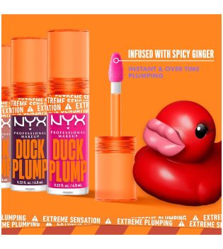 Nyx Professional Makeup - Brillo de labios voluminizador Duck Plump - 14: Hall Of Flame