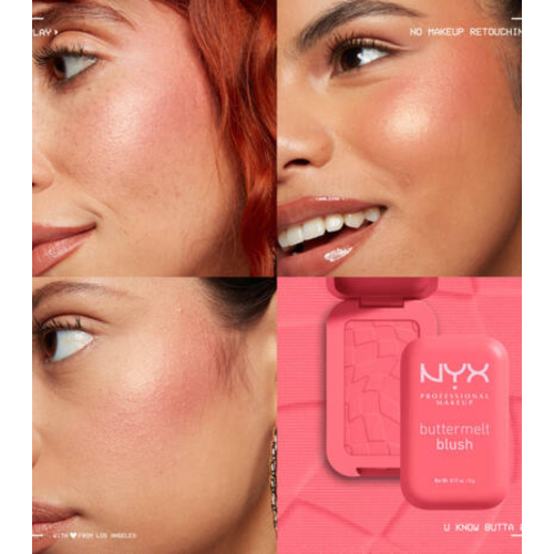 NYX Professional Makeup - Colorete en polvo Buttermelt - 04: U Know Butta