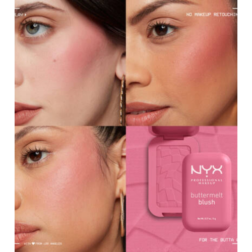 NYX Professional Makeup - Colorete en polvo Buttermelt - 06: For the Butta