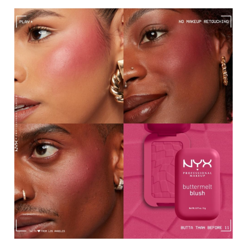 NYX Professional Makeup - Colorete en polvo Buttermelt - 11: Butta than Before