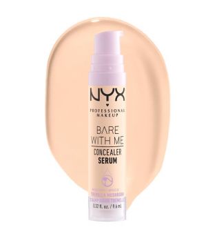 Nyx Professional Makeup - Corrector líquido Concealer Serum Bare With Me - 01: Fair