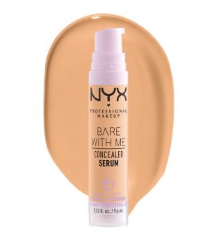 Nyx Professional Makeup - Corrector líquido Concealer Serum Bare With Me - 06: Tan
