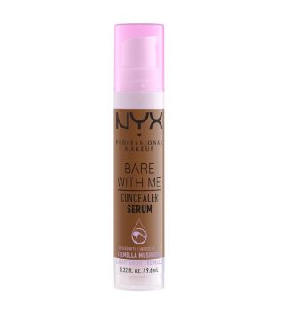 Nyx Professional Makeup - Corrector líquido Concealer Serum Bare With Me - 11: Mocha