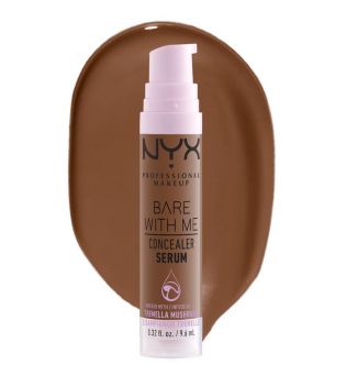 Nyx Professional Makeup - Corrector líquido Concealer Serum Bare With Me - 12: Rich