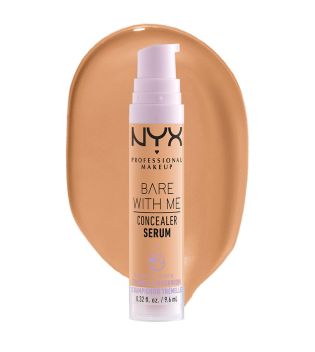 Nyx Professional Makeup - Corrector líquido Concealer Serum Bare With Me - 5.5: Medium Golden