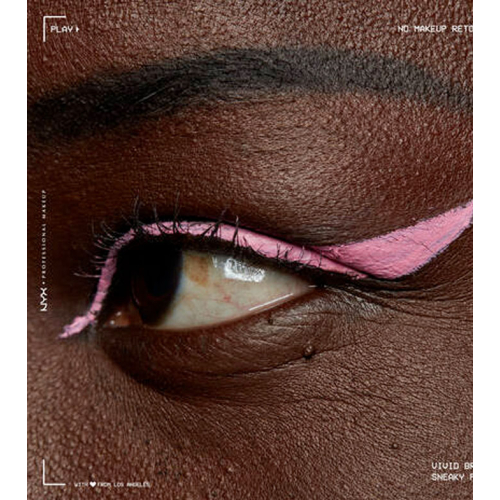 Nyx Professional Makeup - Delineador de ojos líquido mate Vivid Brights - 09: Sneaky Pink