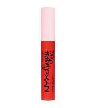 Nyx Professional Makeup - Labial Líquido Mate Lip Lingerie XXL - On Fuego