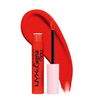 Nyx Professional Makeup - Labial Líquido Mate Lip Lingerie XXL - On Fuego