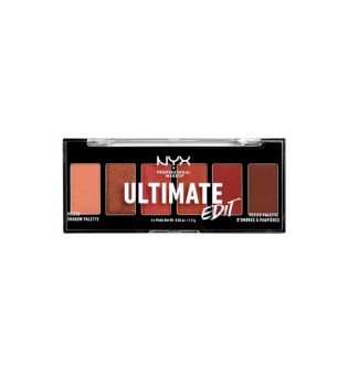 Nyx Professional Makeup - Paleta de sombras Ultimate Edit - USPP01: Warm Neutrals